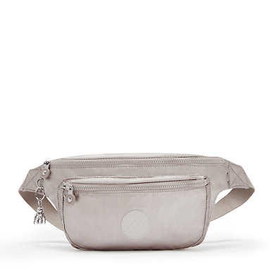 Yasemina Extra Large Metallic Waist Pack - Metallic Glow