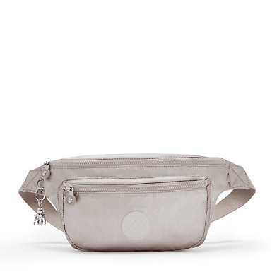 Yasemina Extra Large Metallic Waist Pack - Metallic Glow