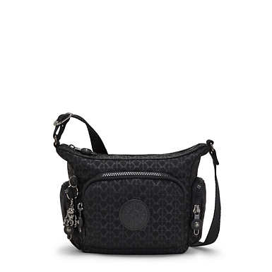 Gabbie Mini Printed Crossbody Bag - Signature Embossed