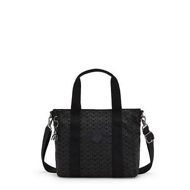 Asseni Mini Printed Tote Bag - Signature Embossed