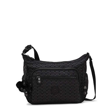 Gabbie Small Printed Crossbody Bag - Signature Embossed