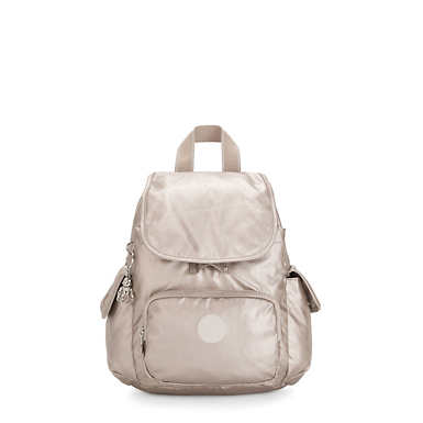 City Pack Mini Metallic Backpack - Metallic Glow