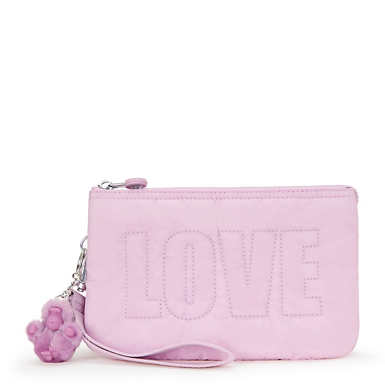 Creativity Extra Large Love Wristlet - Love Puff Pink