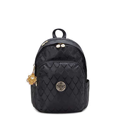 Delia Backpack - Scale Black Jacquard