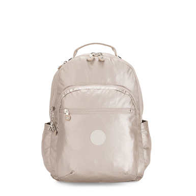 Seoul Large Metallic 15" Laptop Backpack - Metallic Glow