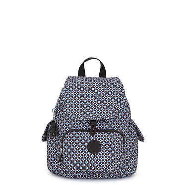 City Pack Mini Printed Backpack - Blackish Tile