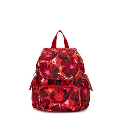 City Pack Mini Printed Backpack - Poppy Floral