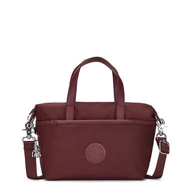 Kala Compact Handbag - Deep Aubergine