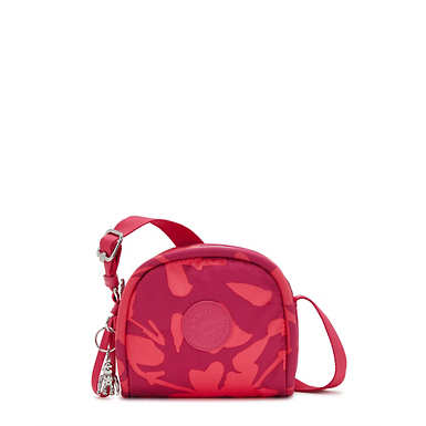 Jesper Printed Crossbody Bag - Coral Flowers