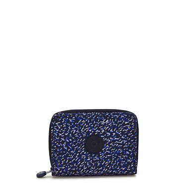 Money Love Small Printed Wallet - Cosmic Navy