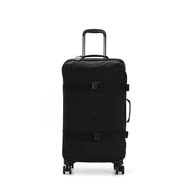 Spontaneous Medium Rolling Luggage - Black Noir