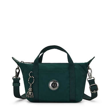 Art Compact Crossbody Bag - Deepest Emerald