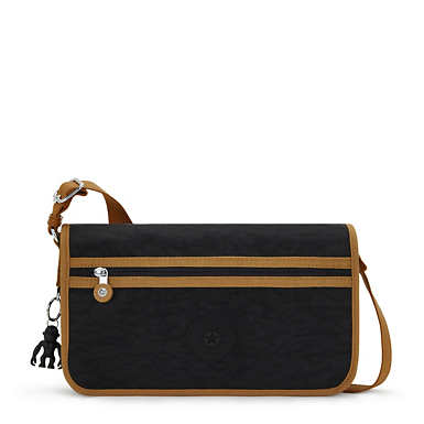 Elana Crossbody Bag - Black Beige