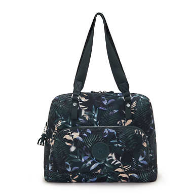 Linza 15" Printed Laptop Shoulder Bag - Moonlit Forest