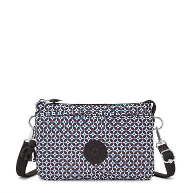 Riri Printed Crossbody Bag - Blackish Tile