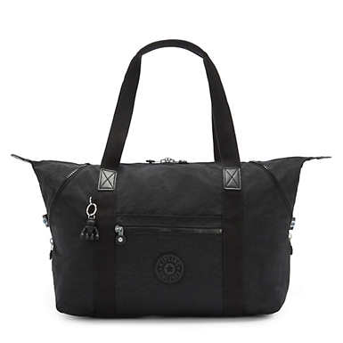 Art Medium Tote Bag - Black Noir